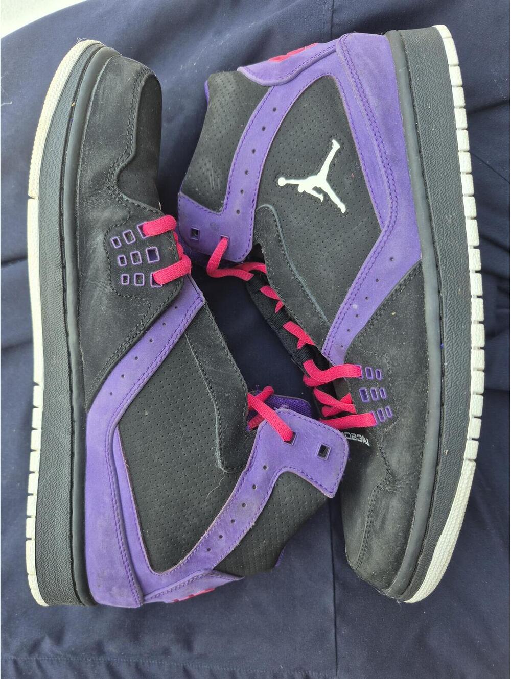 Jordan 1 Flight 'Black Club Purple size 10.5